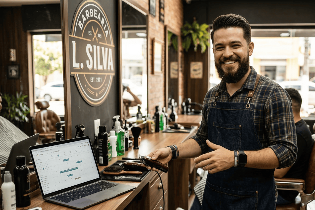 gestão de barbearia