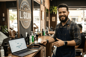 gestão de barbearia