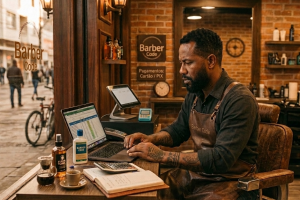 banner - Relatórios de estoque para barbearia