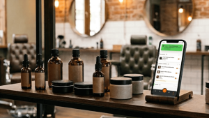 Vender produtos na barbearia